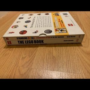 Lego books with book protective sleeve